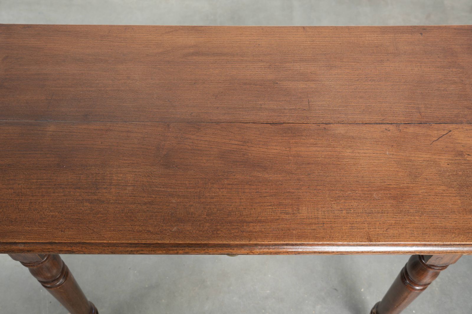 Antique English Oak Side Table/Hall/Corridor Table From The Early 19th Century With A Beautiful Appearance. photo buy