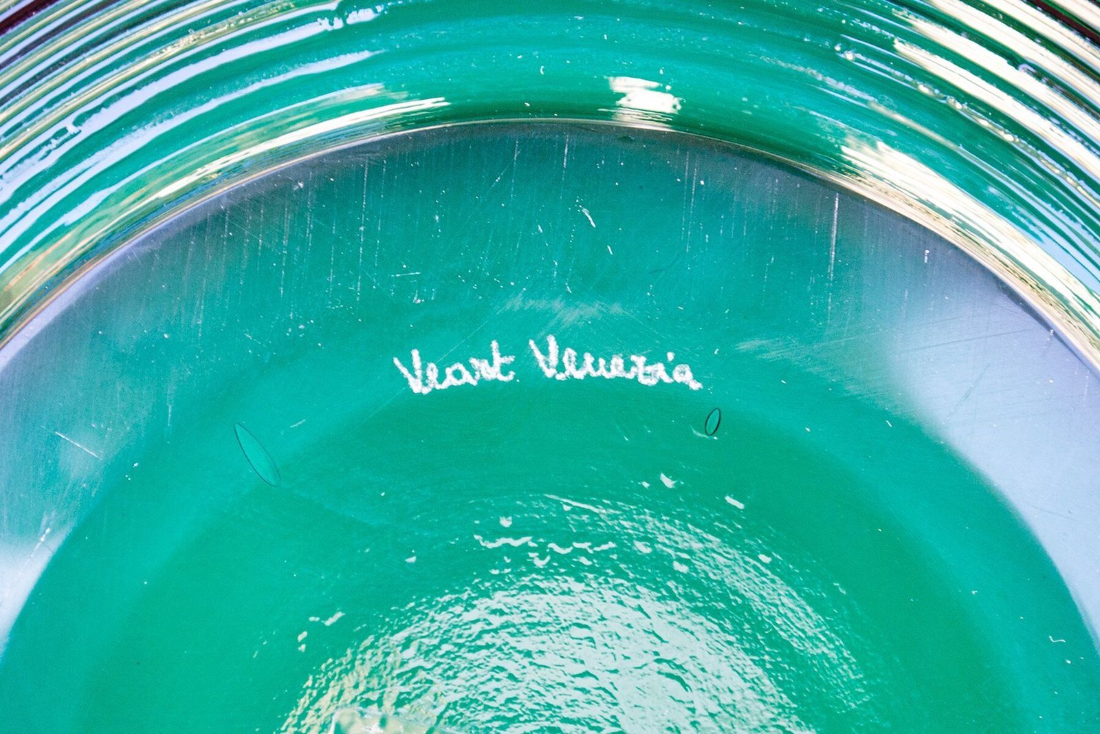Murano Glass Centerpiece Vase From Veart, 1980s photo Home Decor