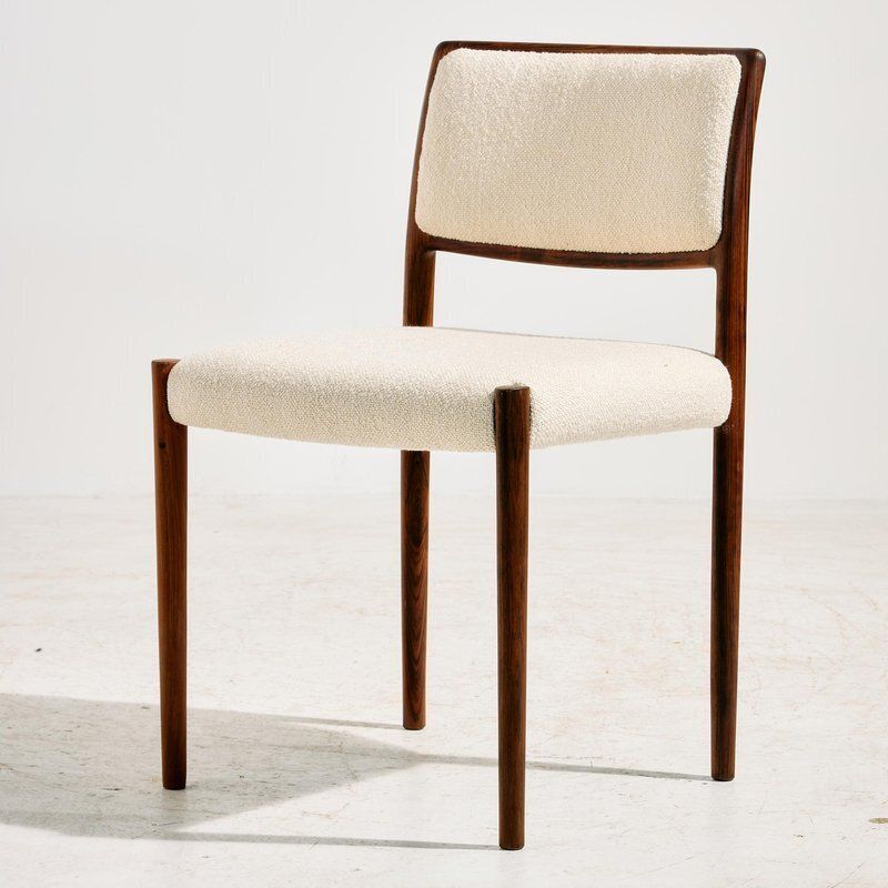 Rosewood Model 80 Dining Chairs By Niels O. Møller For J.L. Møllers Møbelfabrik, 1960s, Set Of 2 photo furniture