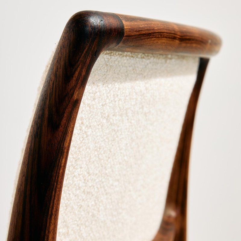 Rosewood Model 80 Dining Chairs By Niels O. Møller For J.L. Møllers Møbelfabrik, 1960s, Set Of 2 photo vintage