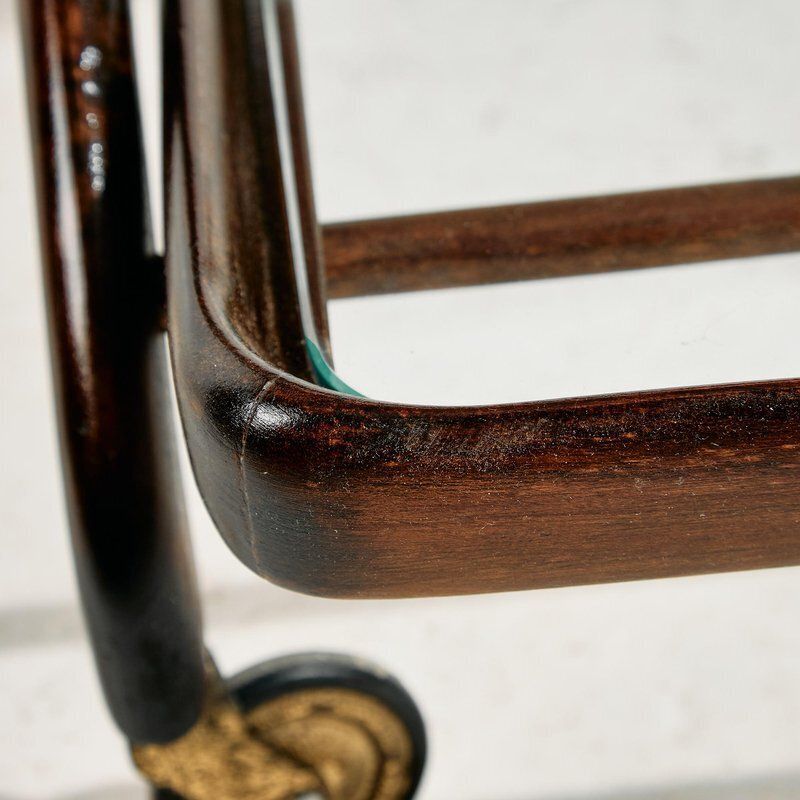1646.0 Alder Wood Trolley By Cesare Lacca For Cassina, 1950s photo