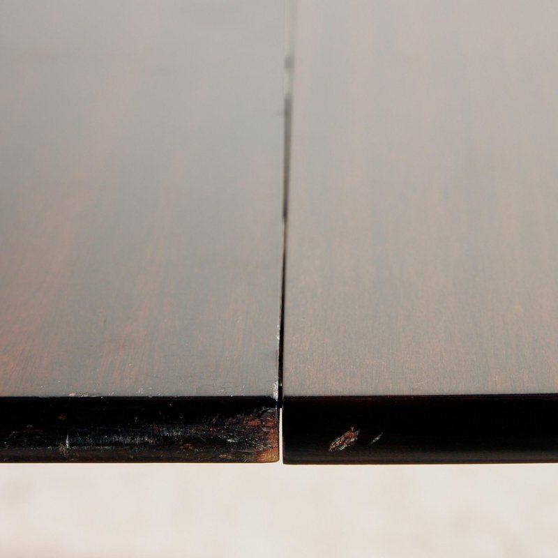 photo vintage Rungstedlund Mahogany Dining Set By Ole Wanscher For Poul Jeppesen Møbelfabrik, 1960s, Set Of 8