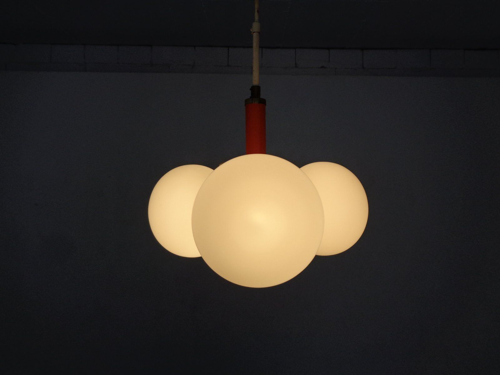 Lighting Space Age Sputnik Ceiling Lamps With Glasses By Richard Essig, Germany, 1970s, Set Of 2 photo