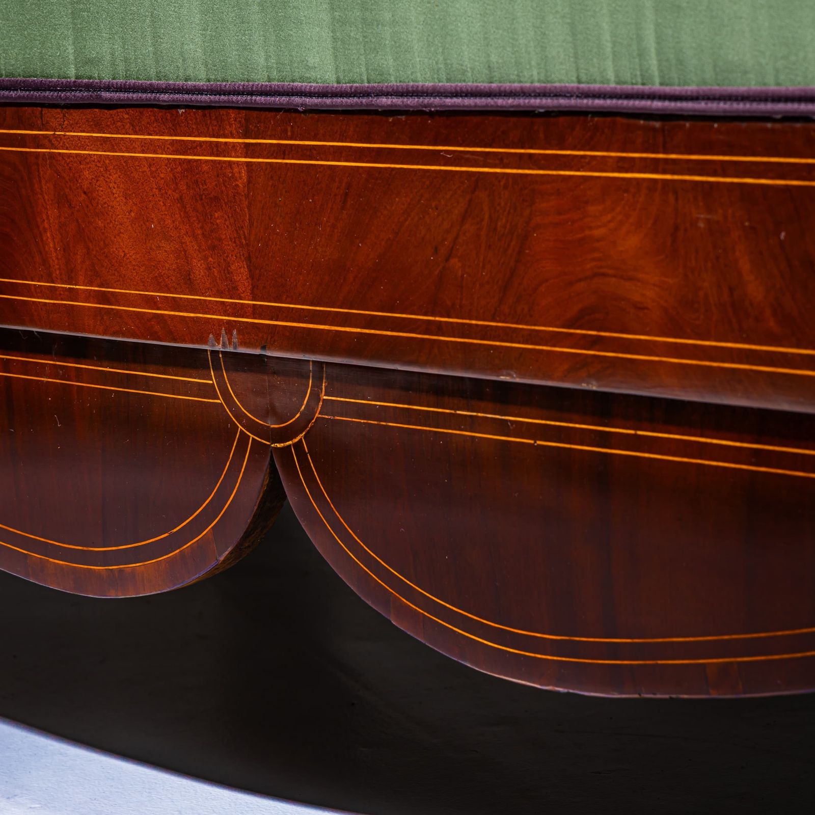 Meubels Biedermeier-sofa in mahonie, Noord-Duitsland, ca. 1830 photo