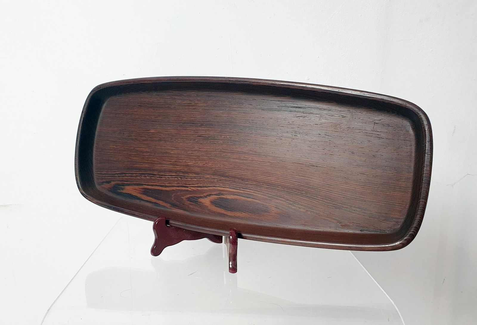 Mid Century Modern Teak Tray By Hans Gustav Ehrenreich, 1950s photo furniture