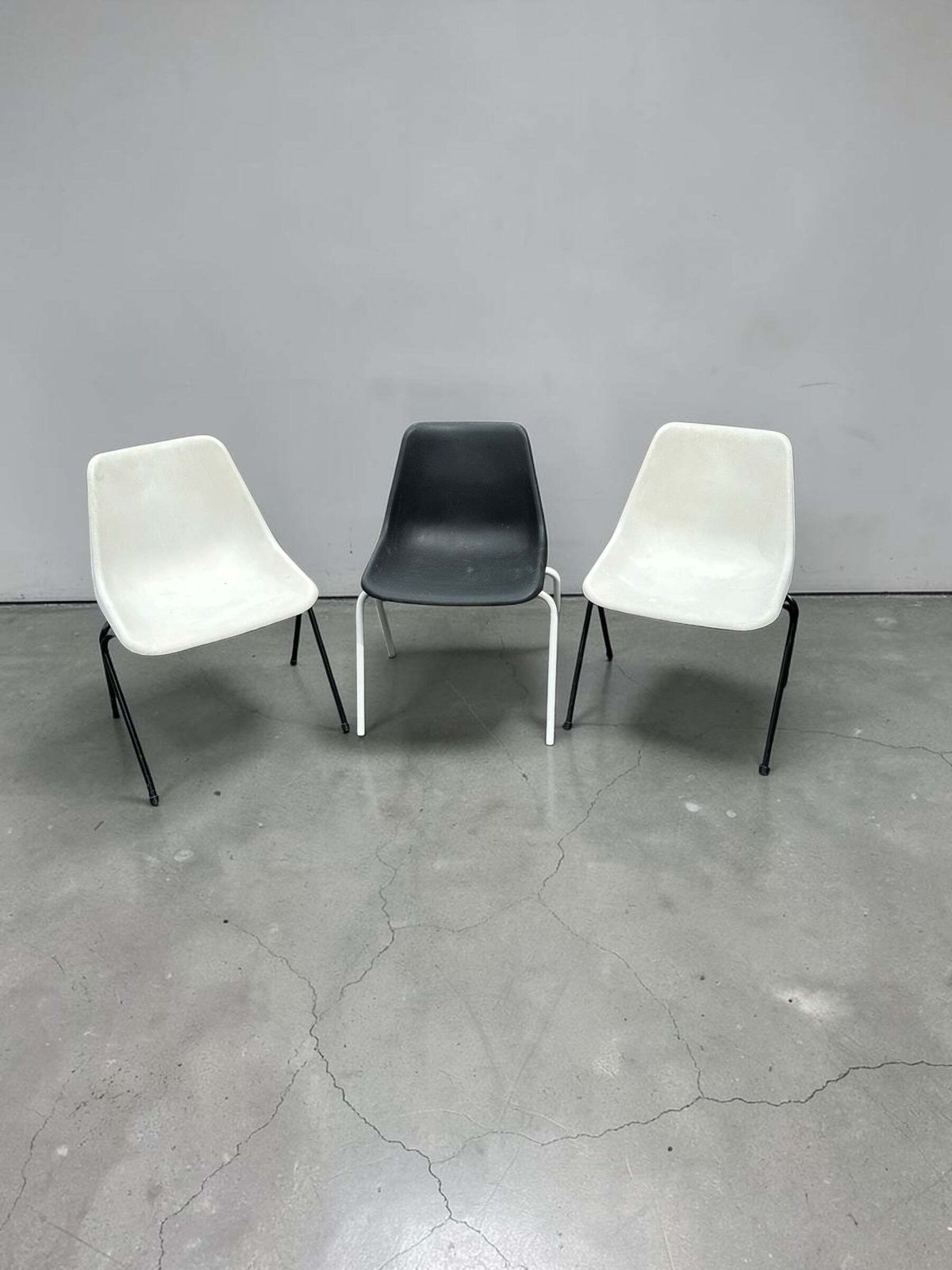 Robin Day Polypropylene Stacking Chairs For Hille, Set Of Three, C.1960s–70s photo buy