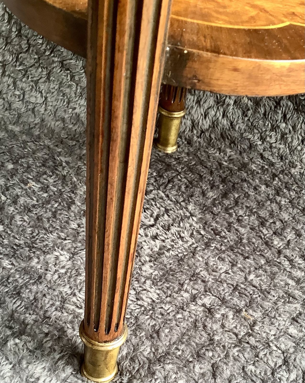 Pair Of Amboyna Bedside/Side Tables photo 1450.0