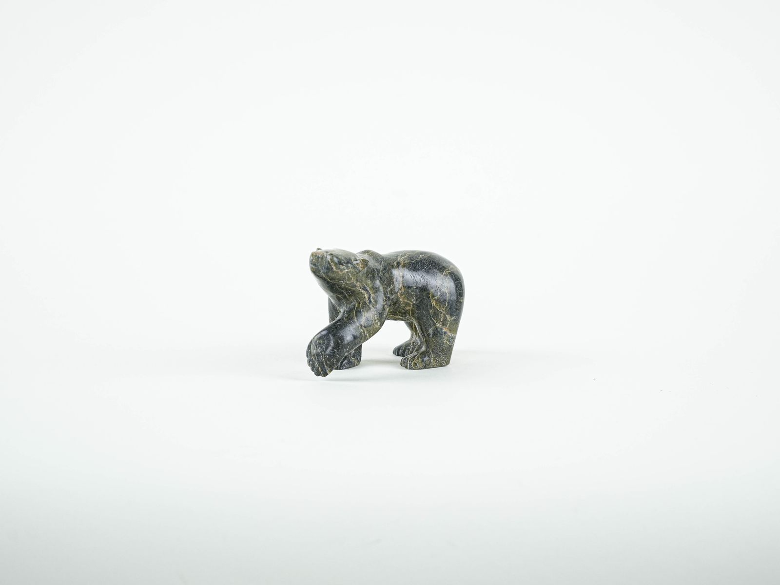 Stone Bear Figurine, Danish Design, 1970s, Made In Denmark photo Home Decor