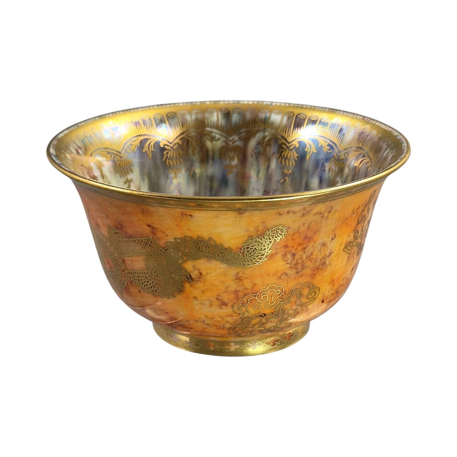 Daisy Makeig Jones Wedgwood Fairyland Lustre Bowl Z4825, C.1915 photo 500.0