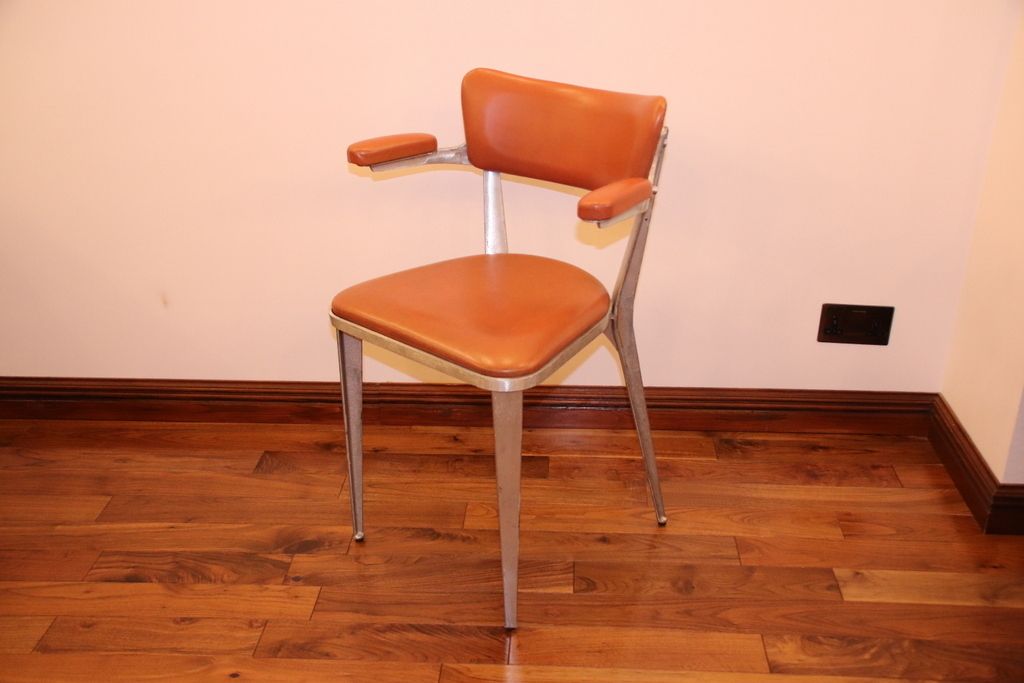 10 Ernest Race Dining Chairs, 1950s photo for sale