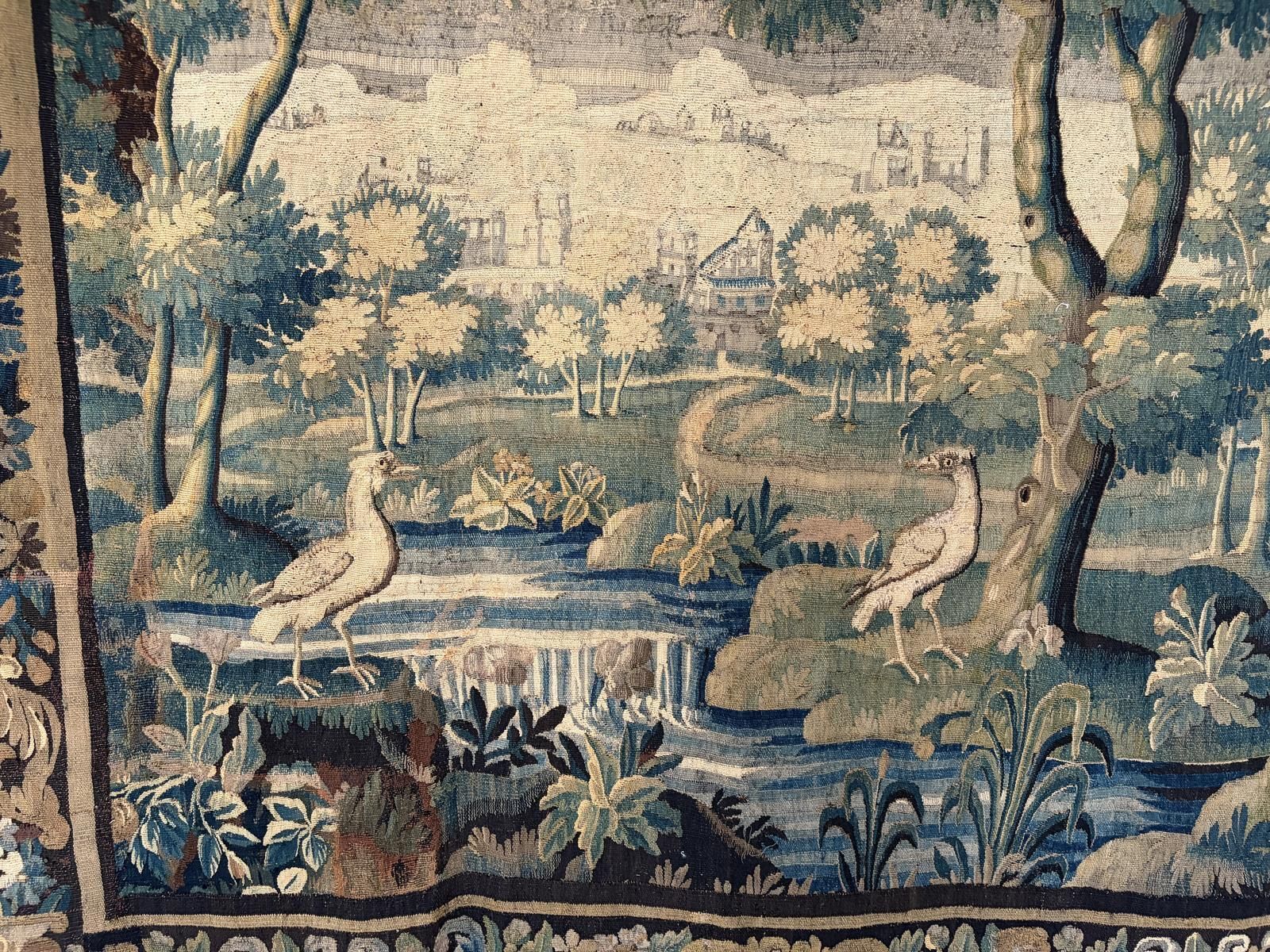Art 18th Century Aubusson Tapestry photo