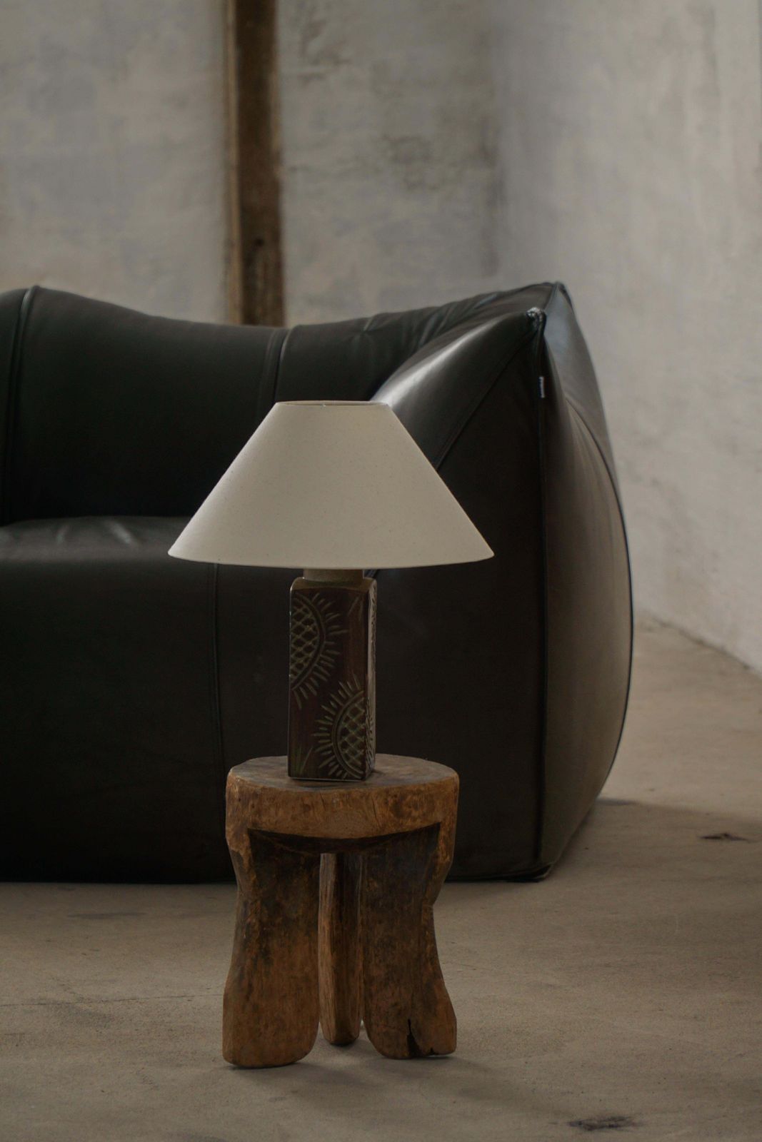 Pair Of Scandinavian Modern Ceramic Table Lamps By Søholm Stentøj, 1970s photo buy