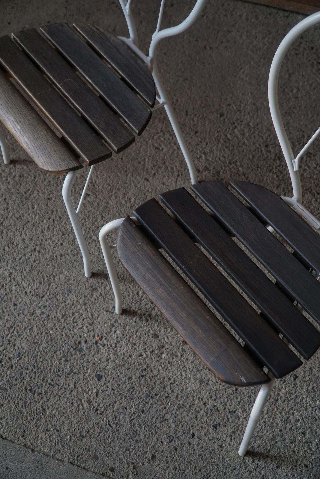 photo vintage Vintage Tore Ahlsén "Pia" Garden Set, Table & 4 Chairs, Swedish Modern, 1990s