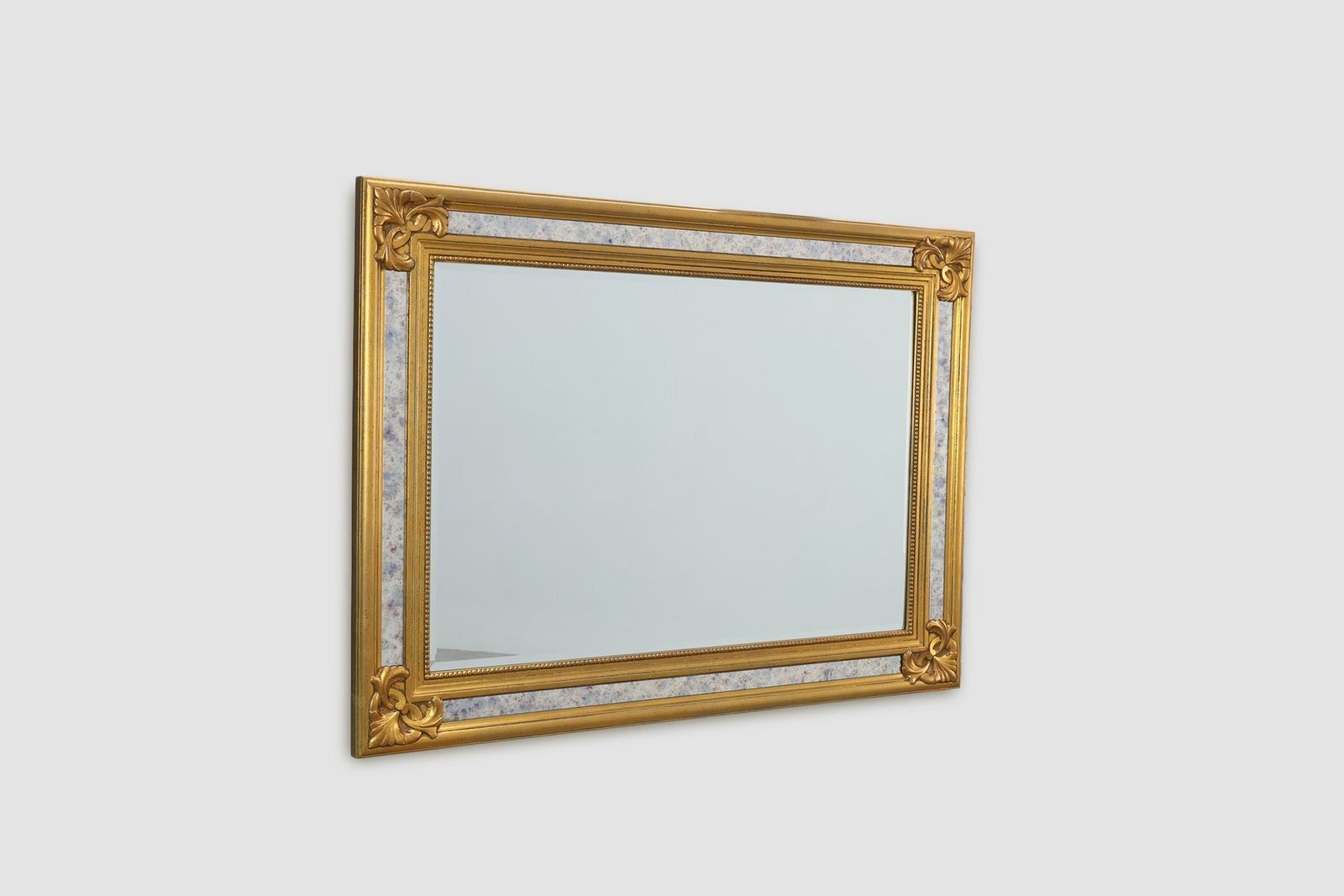 20th Century Baroque Gilt Mirror By Deknudt, Belgium, 1960s photo Home Decor