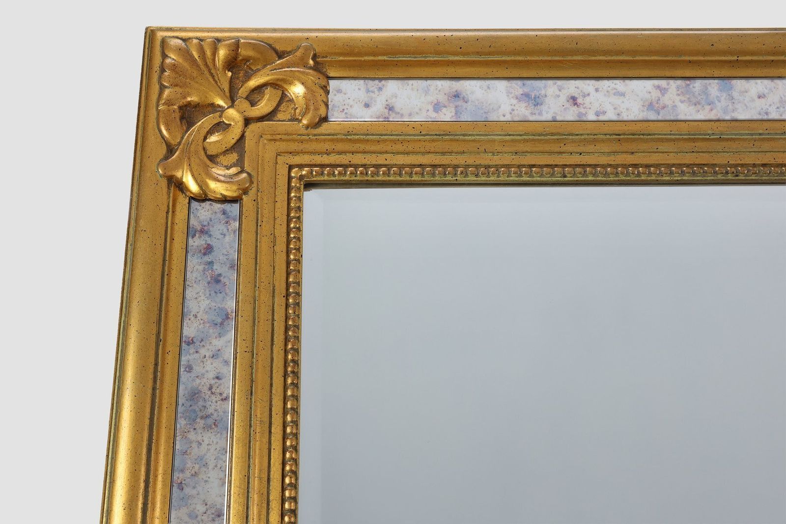 20th Century Baroque Gilt Mirror By Deknudt, Belgium, 1960s photo vinterior