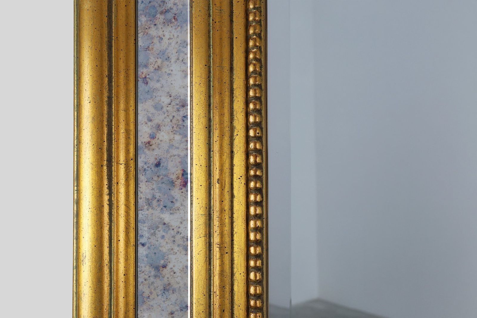 photo for sale 20th Century Baroque Gilt Mirror By Deknudt, Belgium, 1960s
