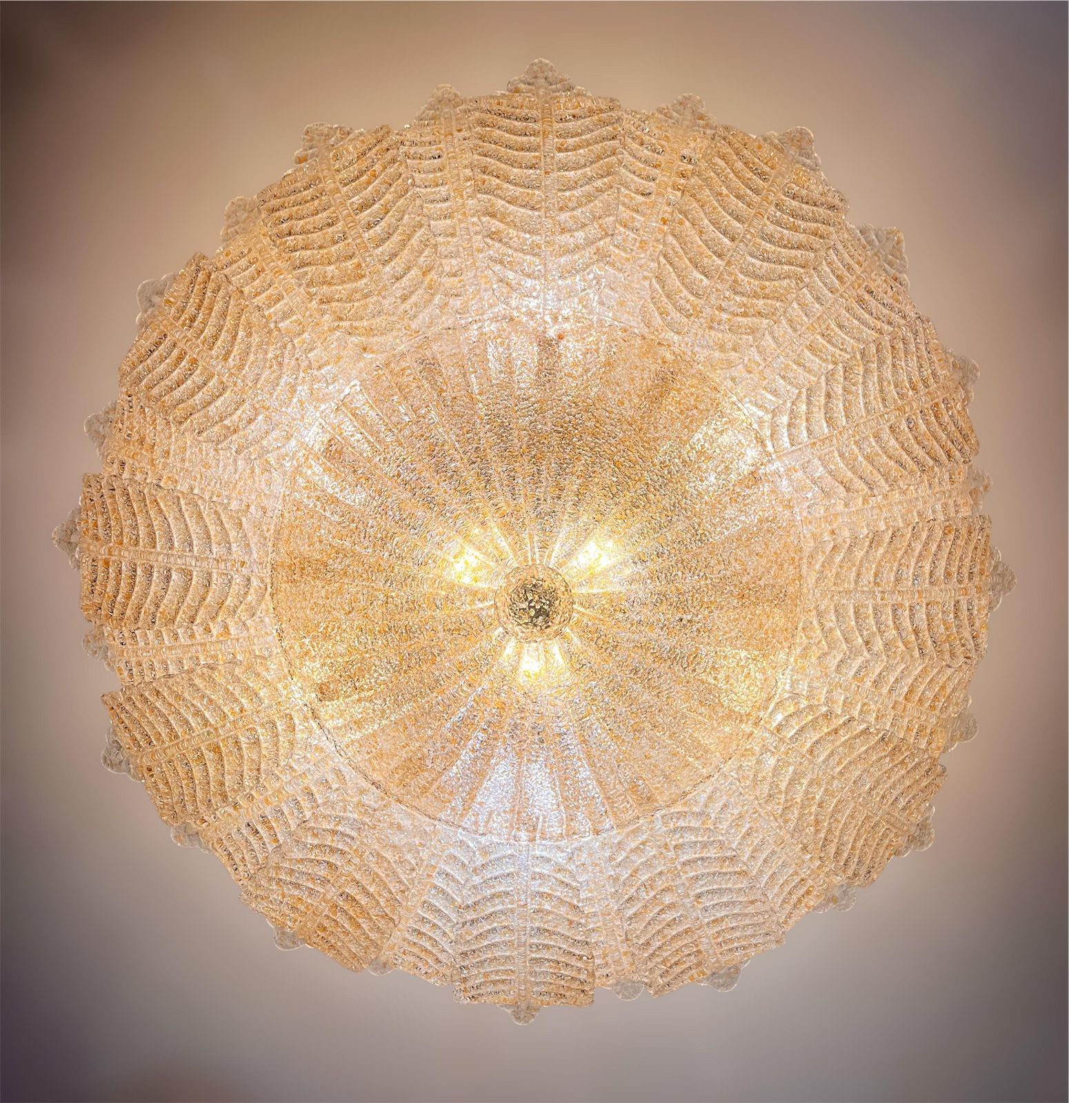 photo furniture Ceiling Flush Mount, Murano, 1990s