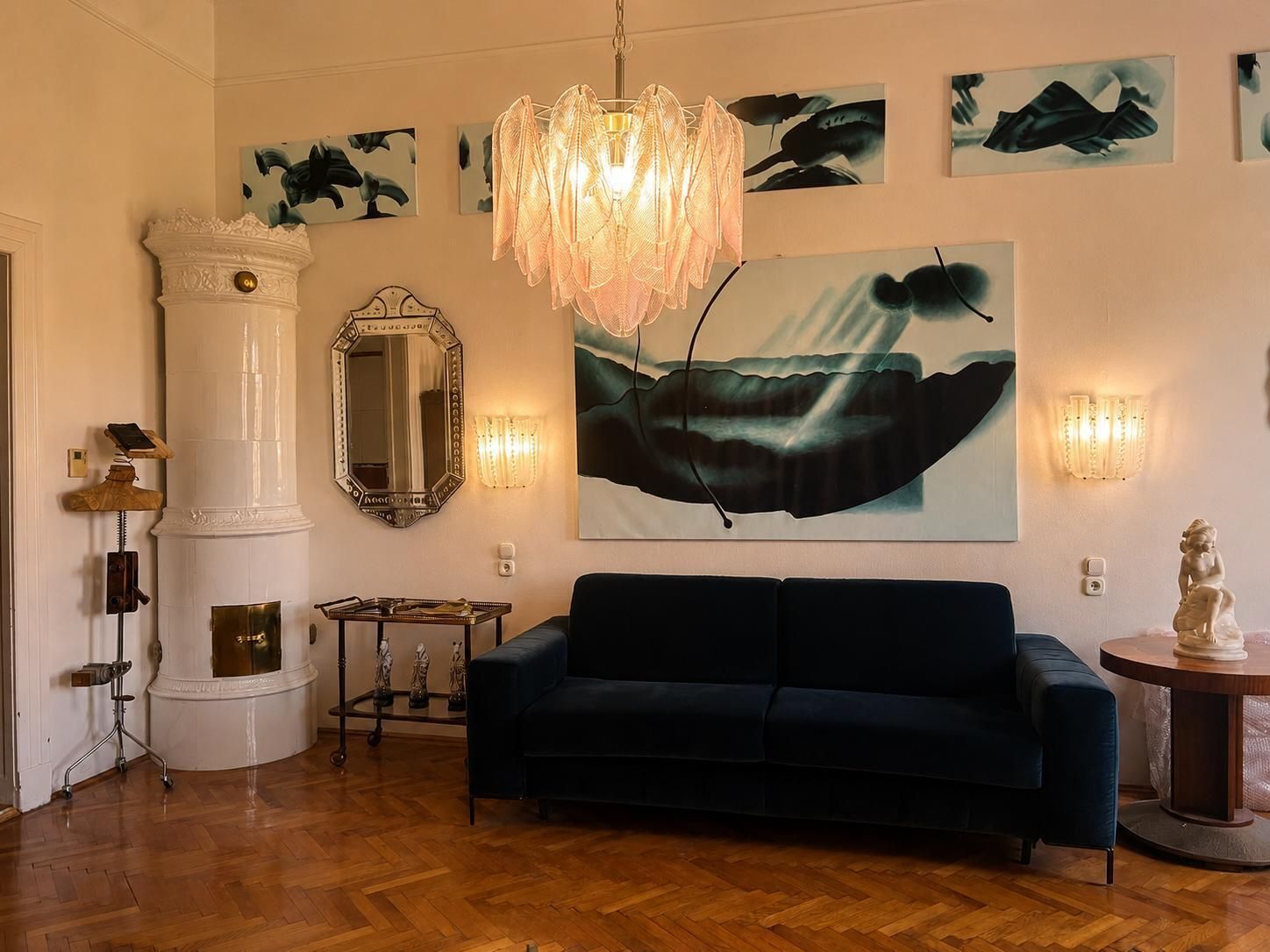 Italian Murano Chandelier photo buy