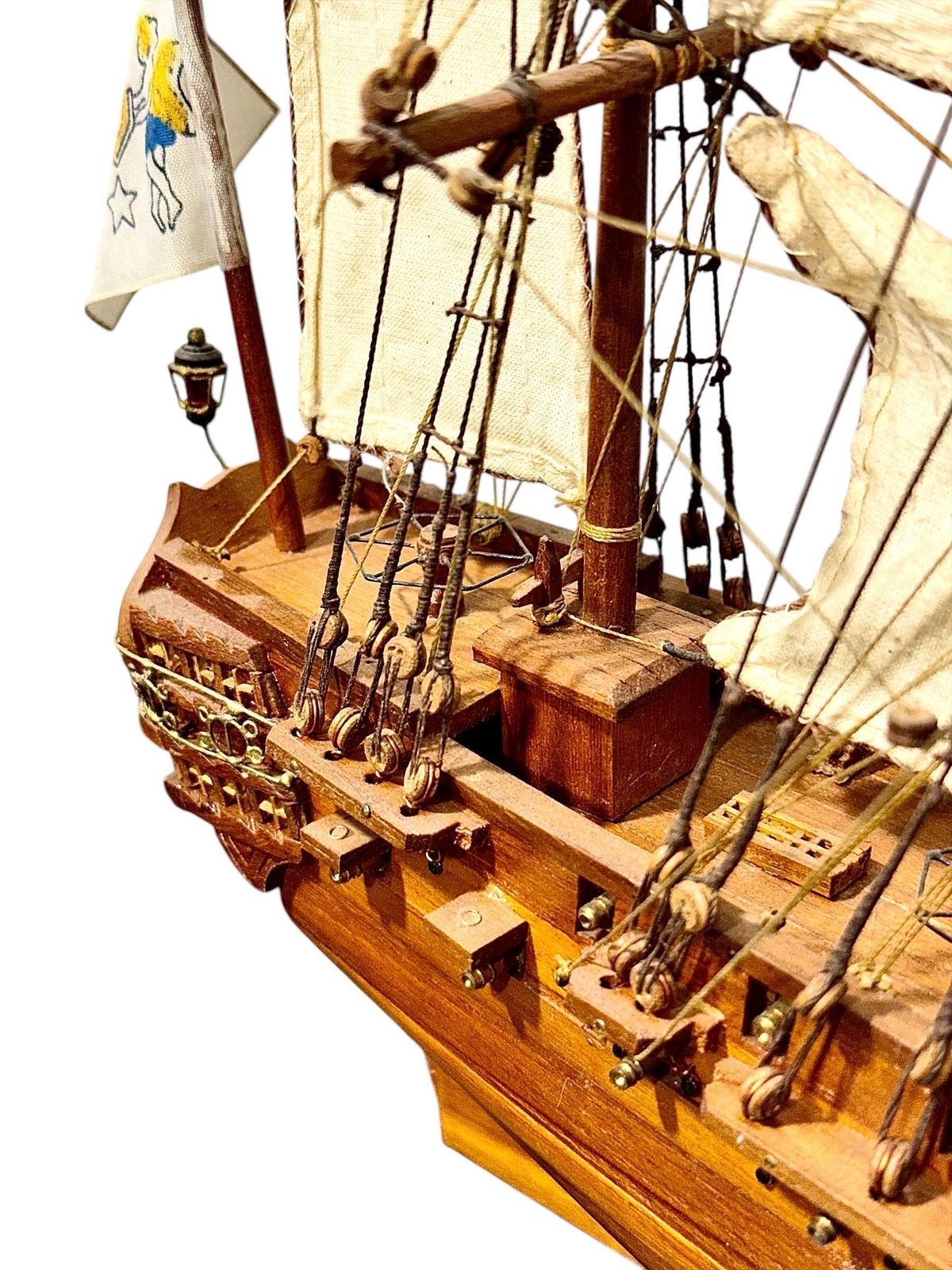 Ship Model Of The St. Géran Frigate, 1737 photo furniture