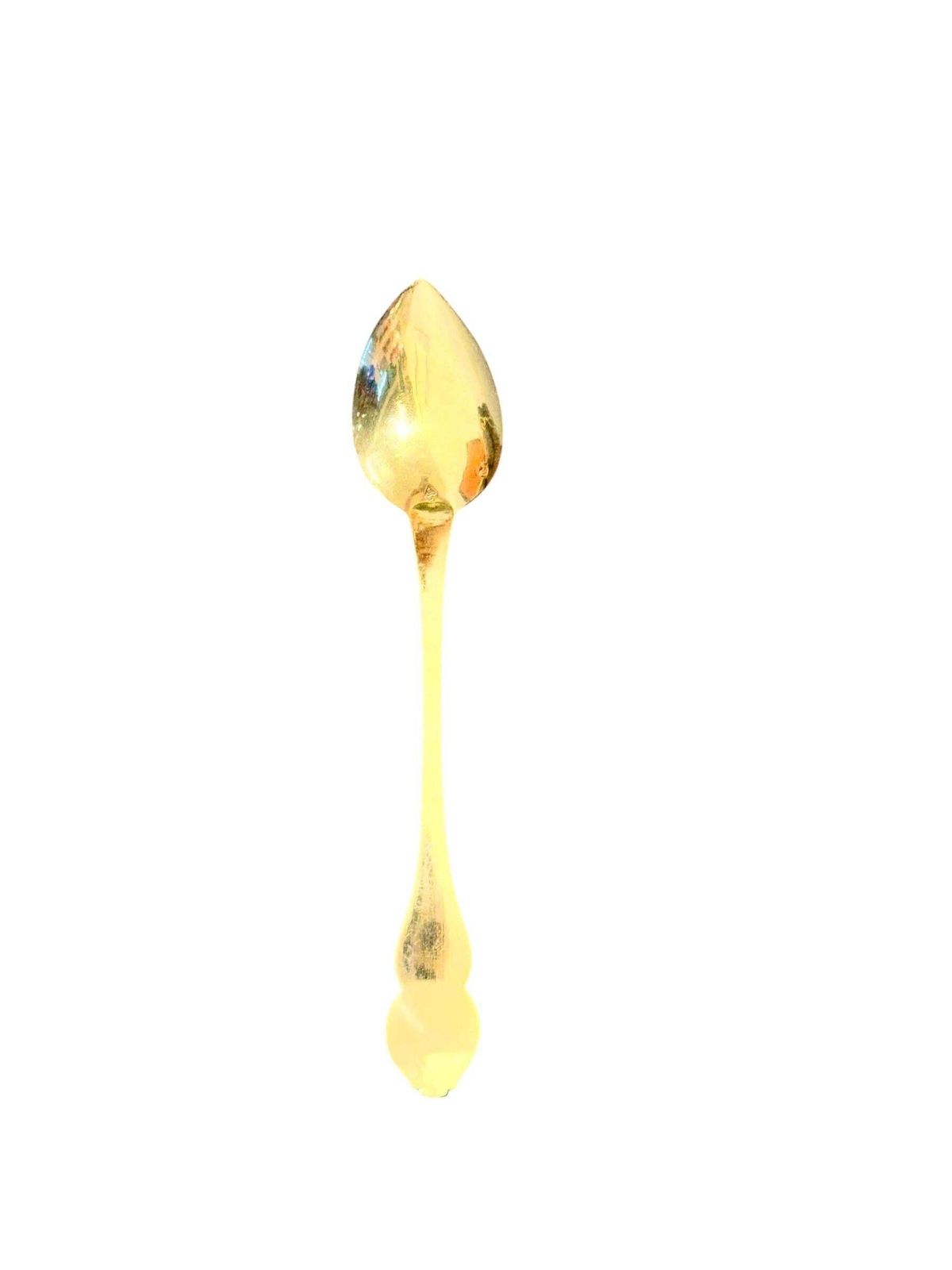 photo buy French Vermeil Tea Spoons, Vieillard Hallmark, C. 1819–1838