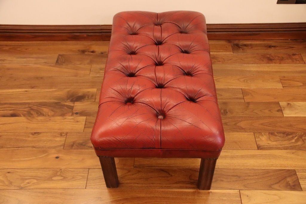 Chesterfield Vintage Footstool photo Furniture