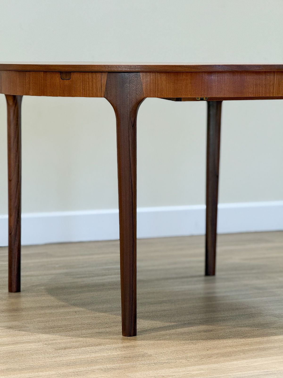 photo for sale McIntosh Dunvegan Teak Dining Set – Round Extending Table & 4 Chairs (1960s Scotland)