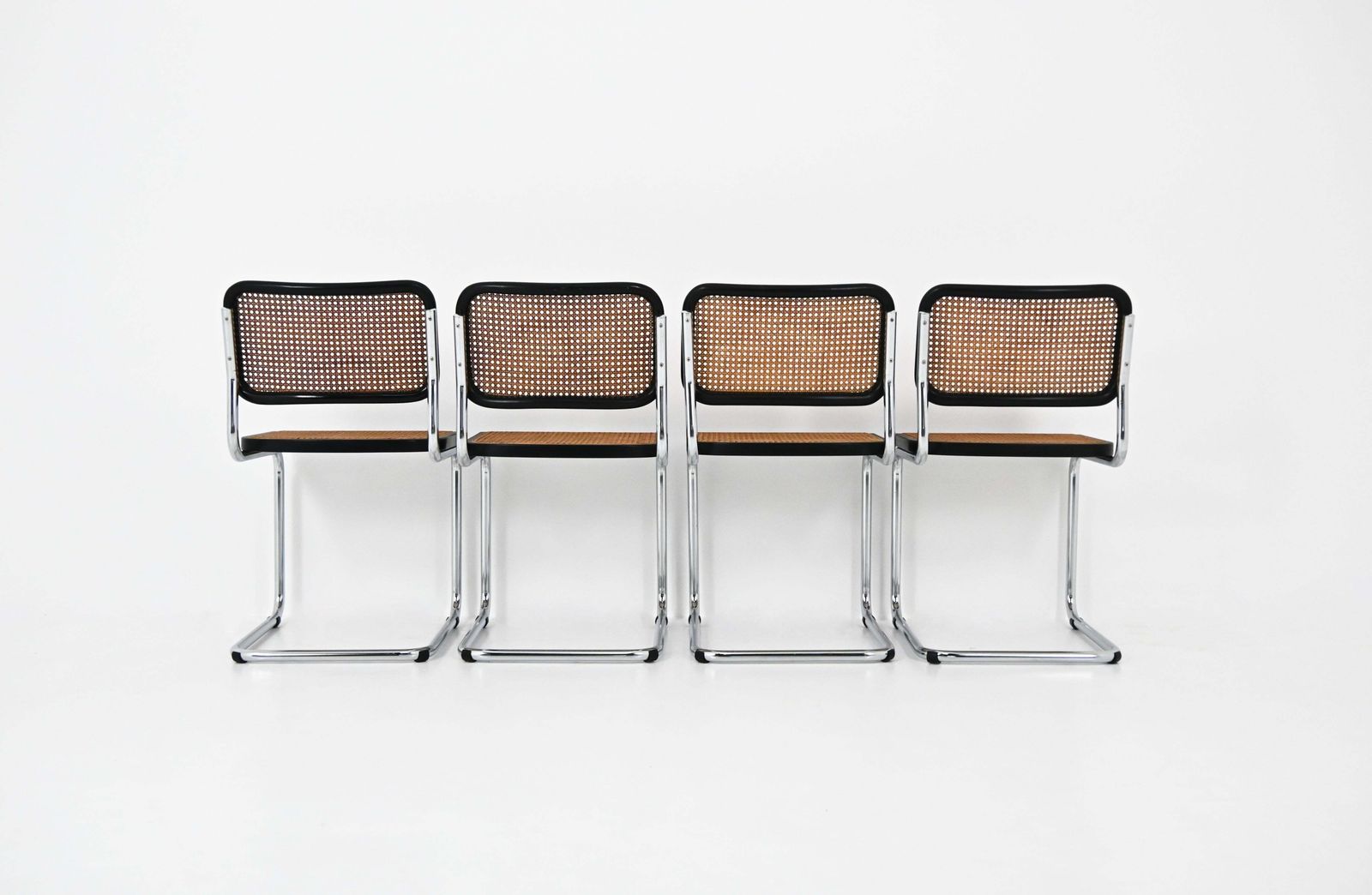 Dining Chairs Style B32 By Marcel Breuer Set Of 4 photo vinterior