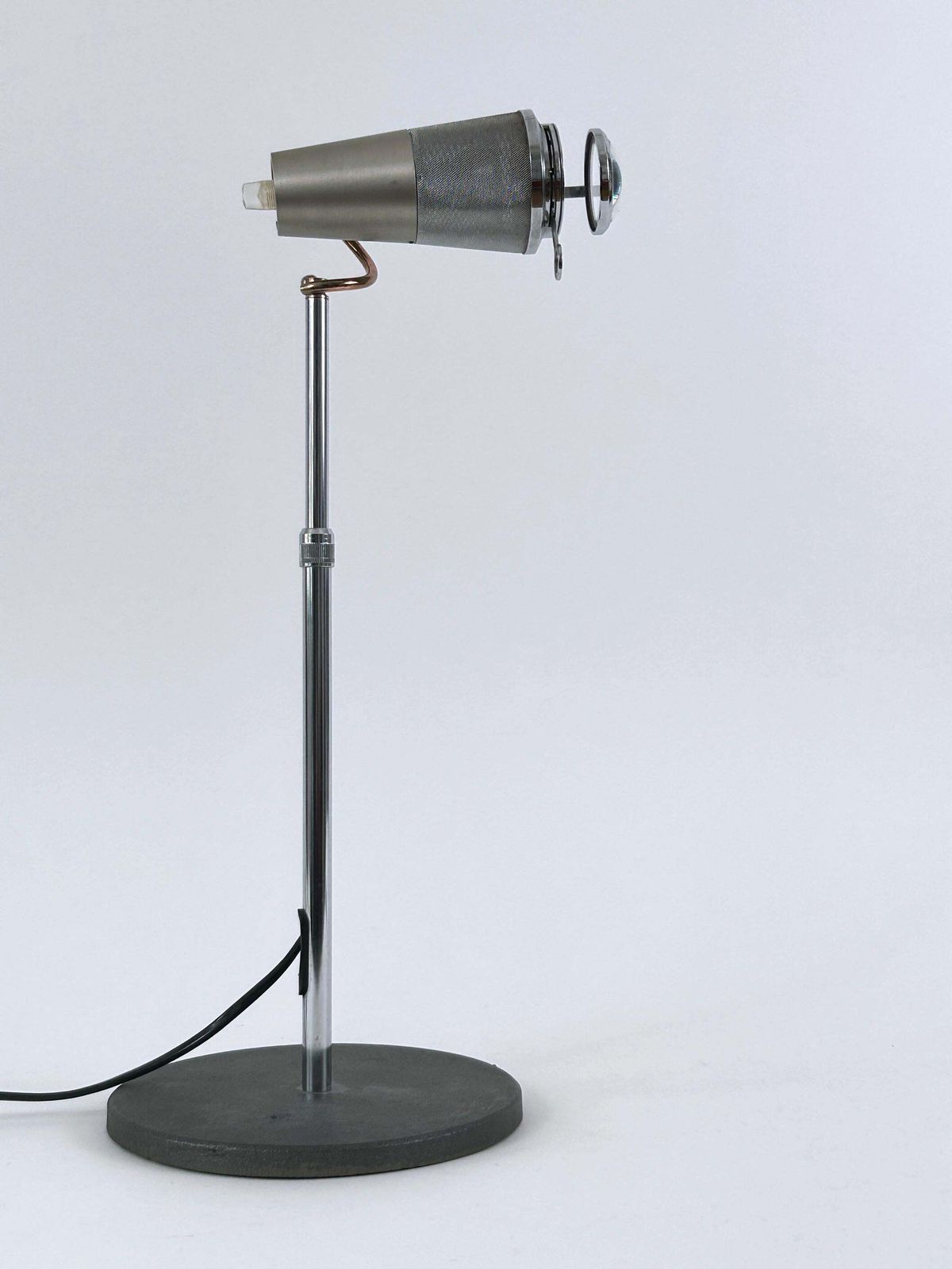 Rare Arturo Silva Light Projector Or Table Lamp Galileo Sistema For Antonangeli photo furniture