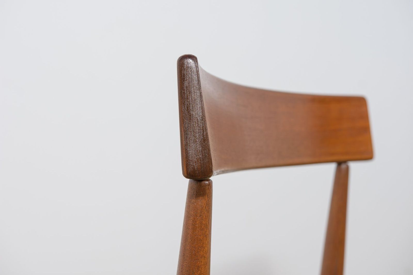 photo vintage Mid Century Modern Dining Chairs By Arne Hovmand Olsen For Mogens Kold, 1960s, Set Of 8