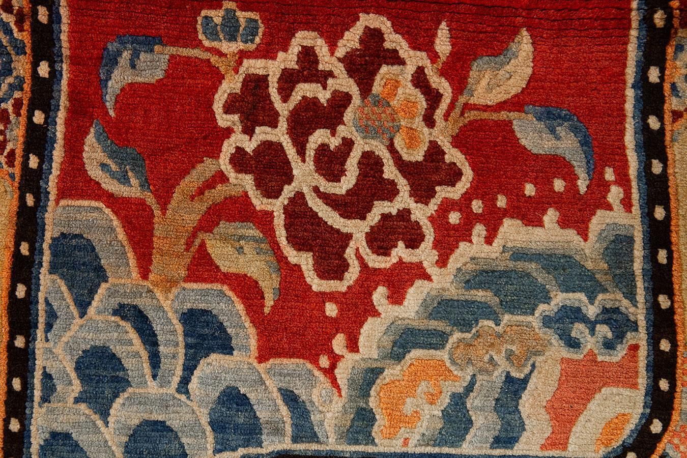 Antique Tibetan Rug photo furniture