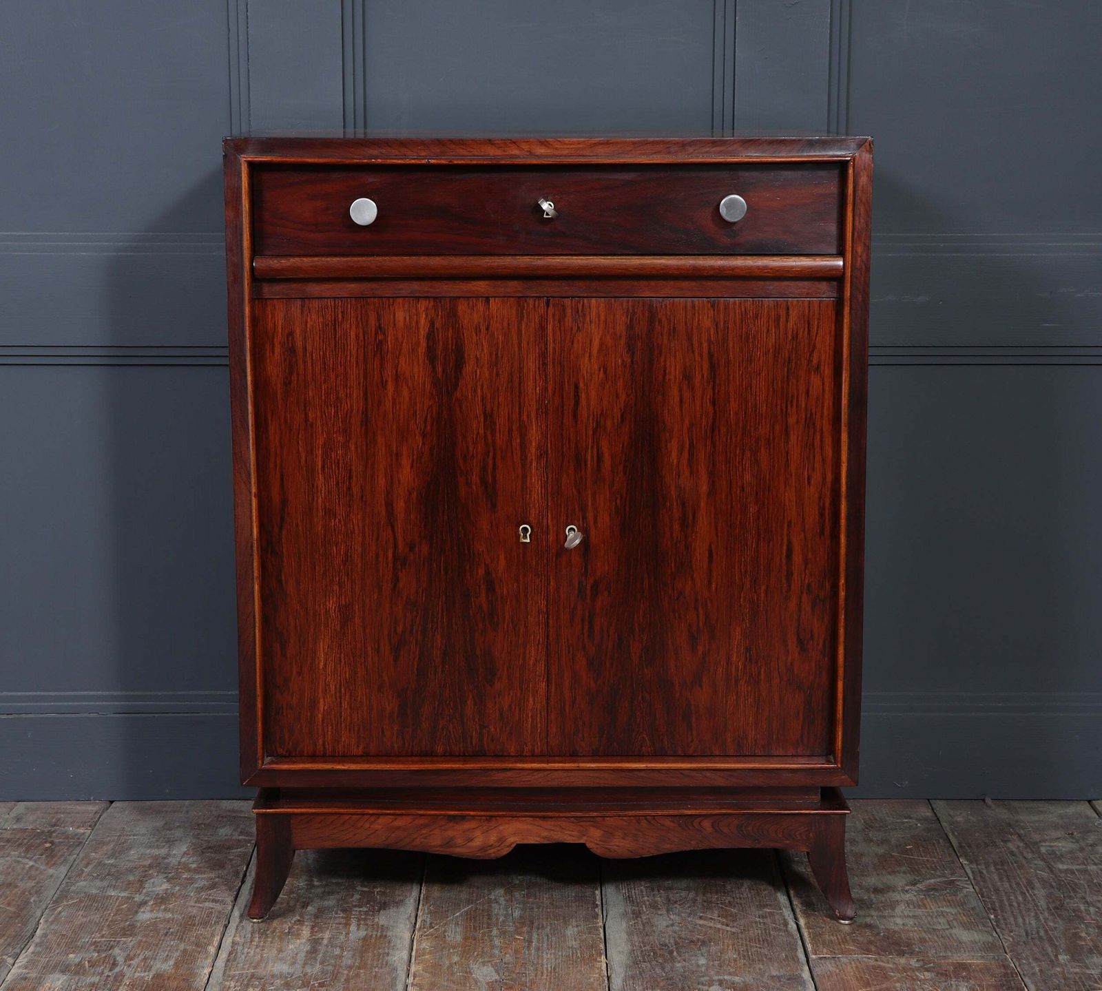 French Art Deco Rosewood Cocktail Cabinet photo buy