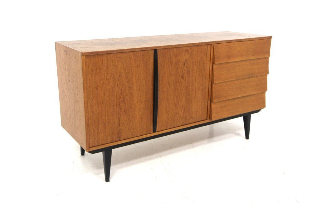 Buffet scandinave en teck, Bräntorps, Suède, 1960