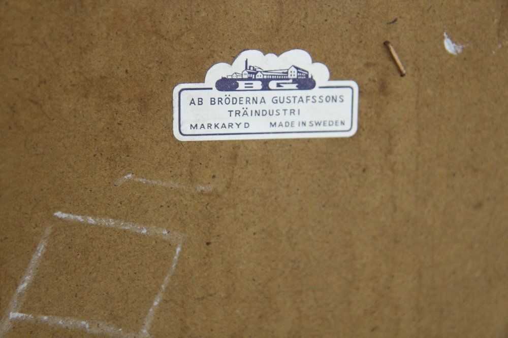 photo furniture Secrétaire scandinave en teck, Bröderna Gustafssons, Suède, 1950
