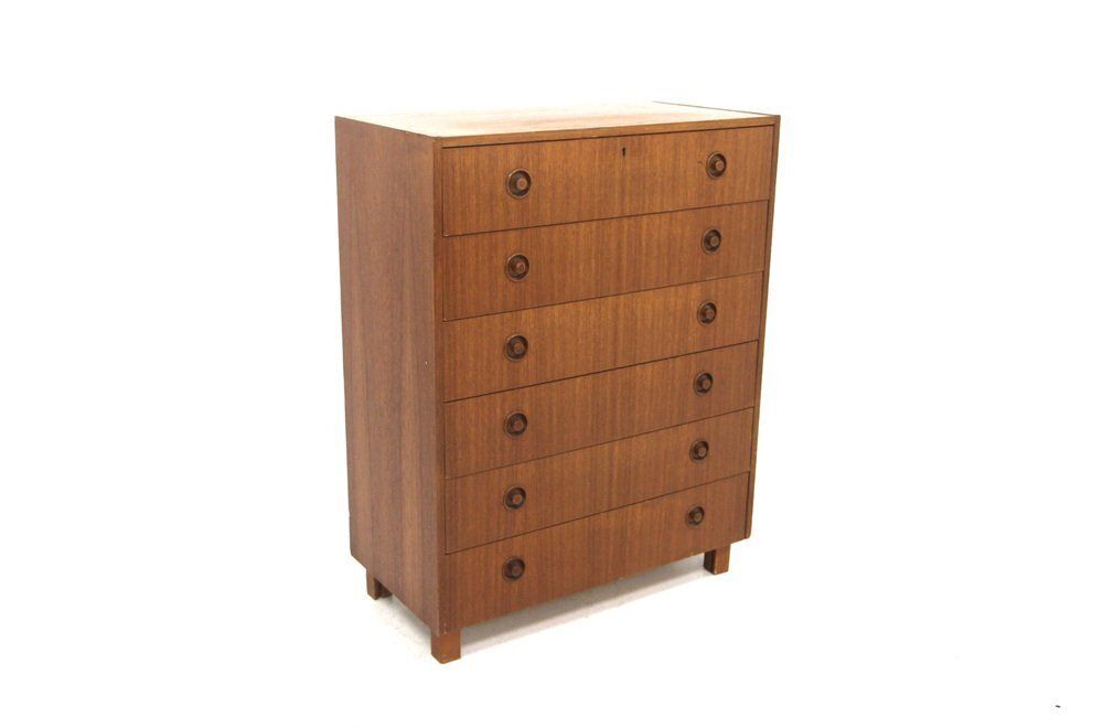Commode scandinave en teck, Suède, 1960 photo furniture