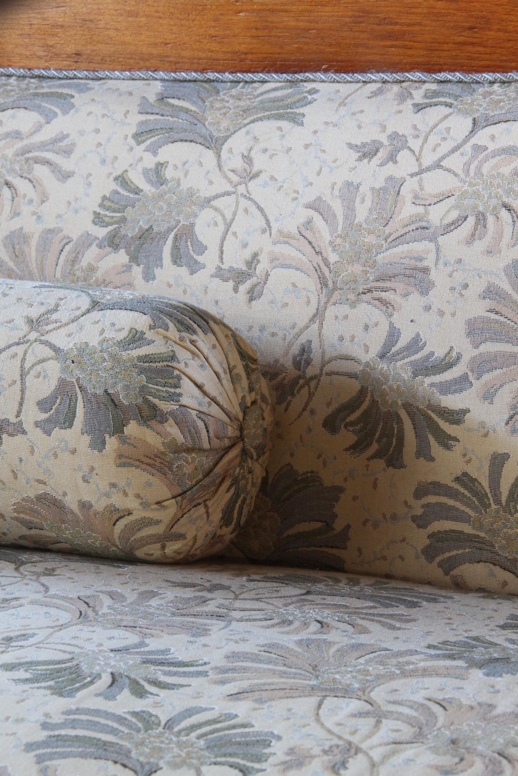 Vintage Oak Sofa / Couch, Antique Empire Danish Craftmanship 1880 1910s photo Furniture