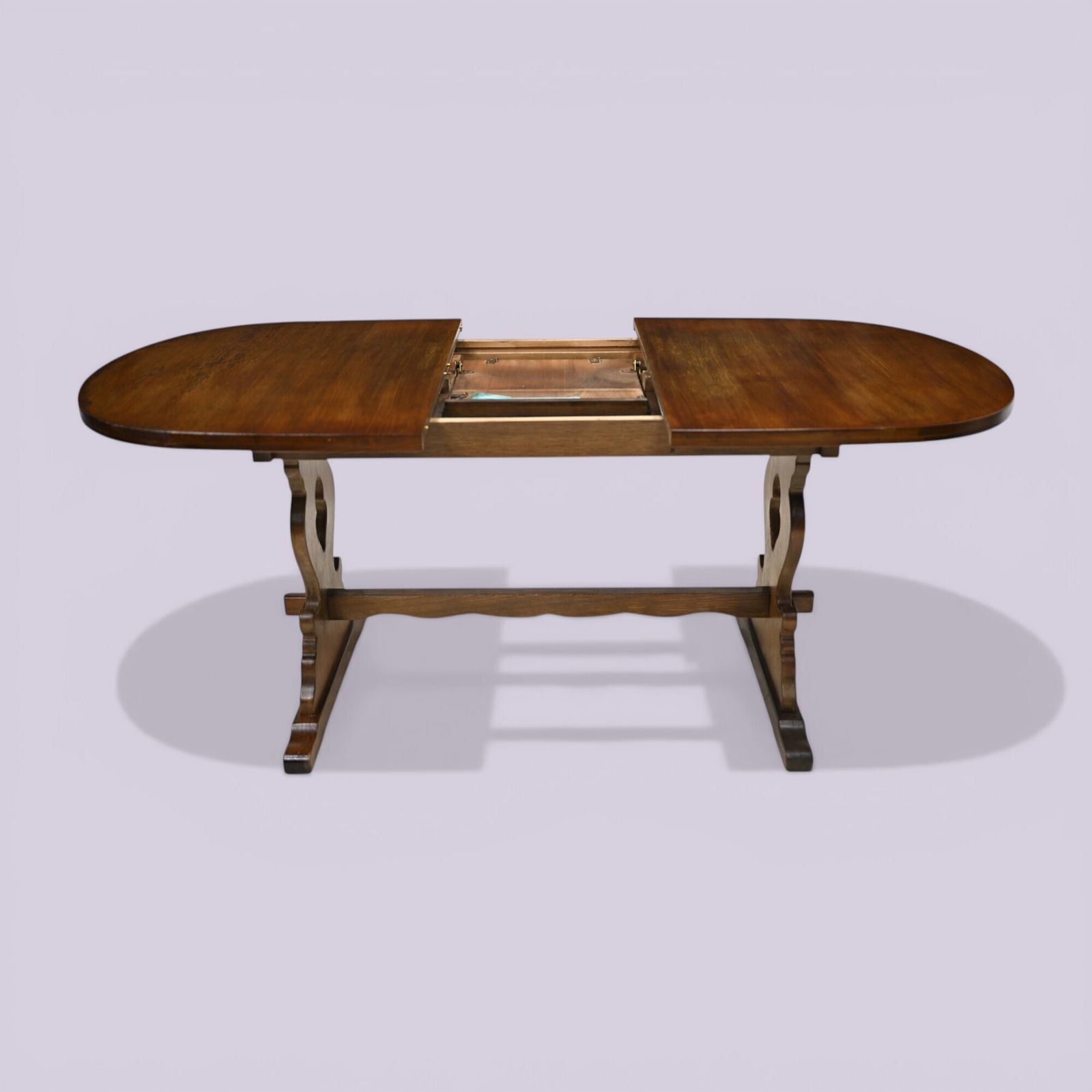 photo vinterior Old Charm Style Extending Dining Table Seats 6 To 8 Places Free Uk Delivery
