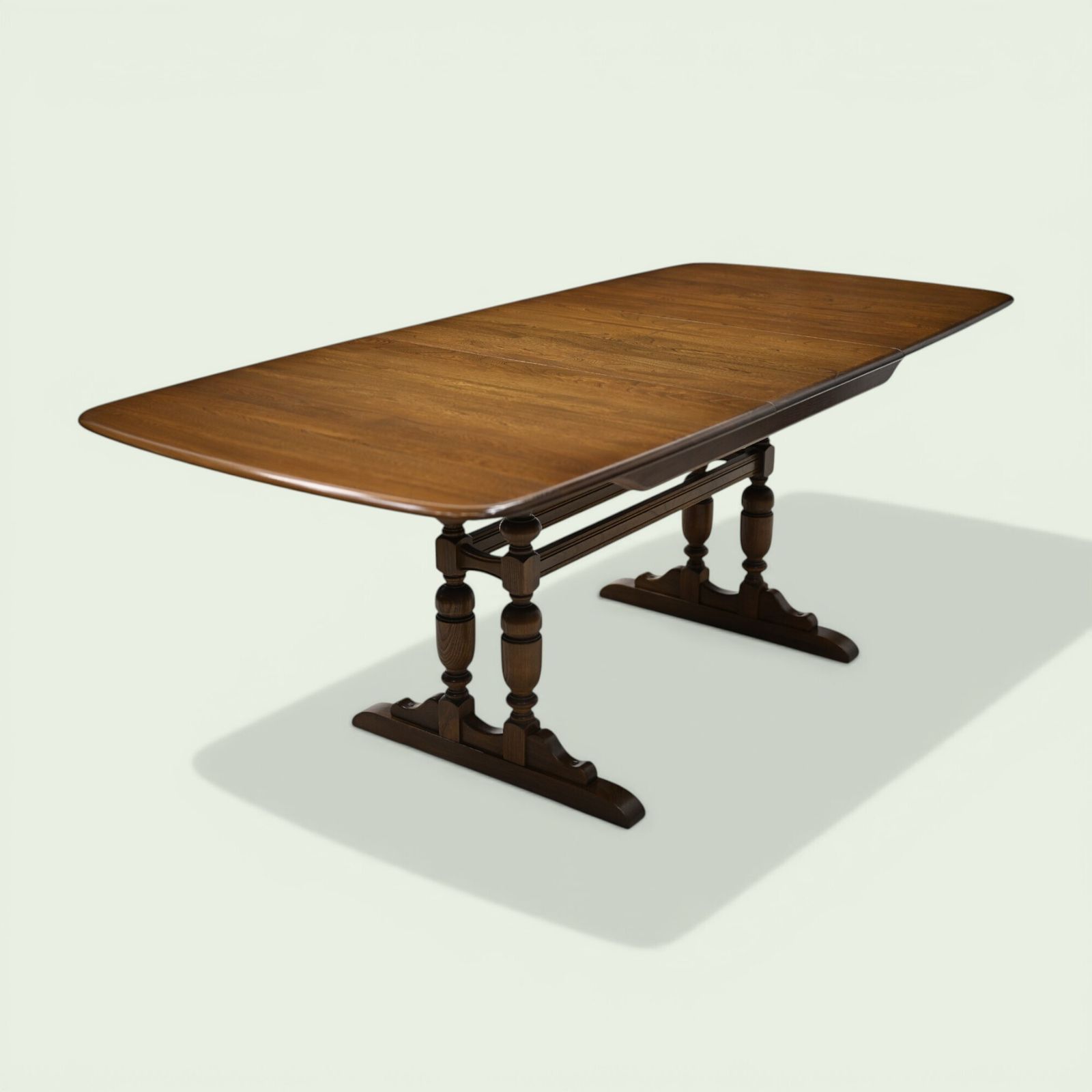 Ercol Dorchester Extending Dining Table Golden Dawn Seats 6 8 Free Uk Delivery photo vintage