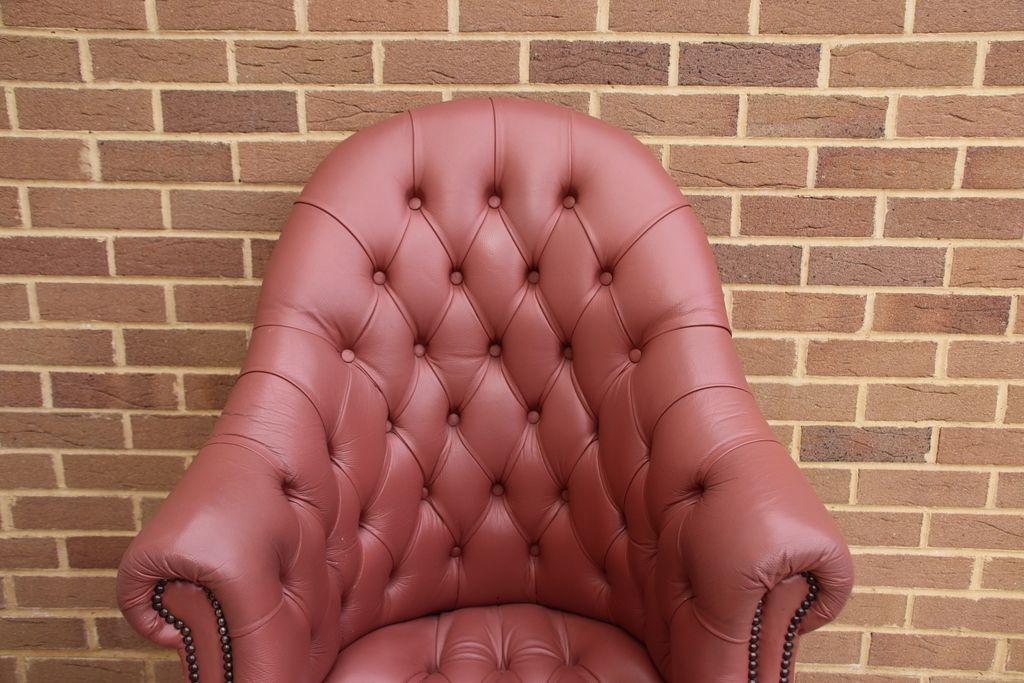 Chesterfield Directors Chair photo vintage