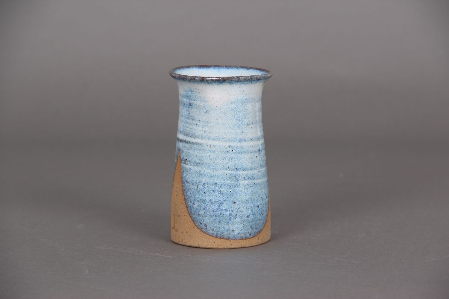Jette Schrader Vase With Blue Glaze. Signed And Dated 1977 photo furniture