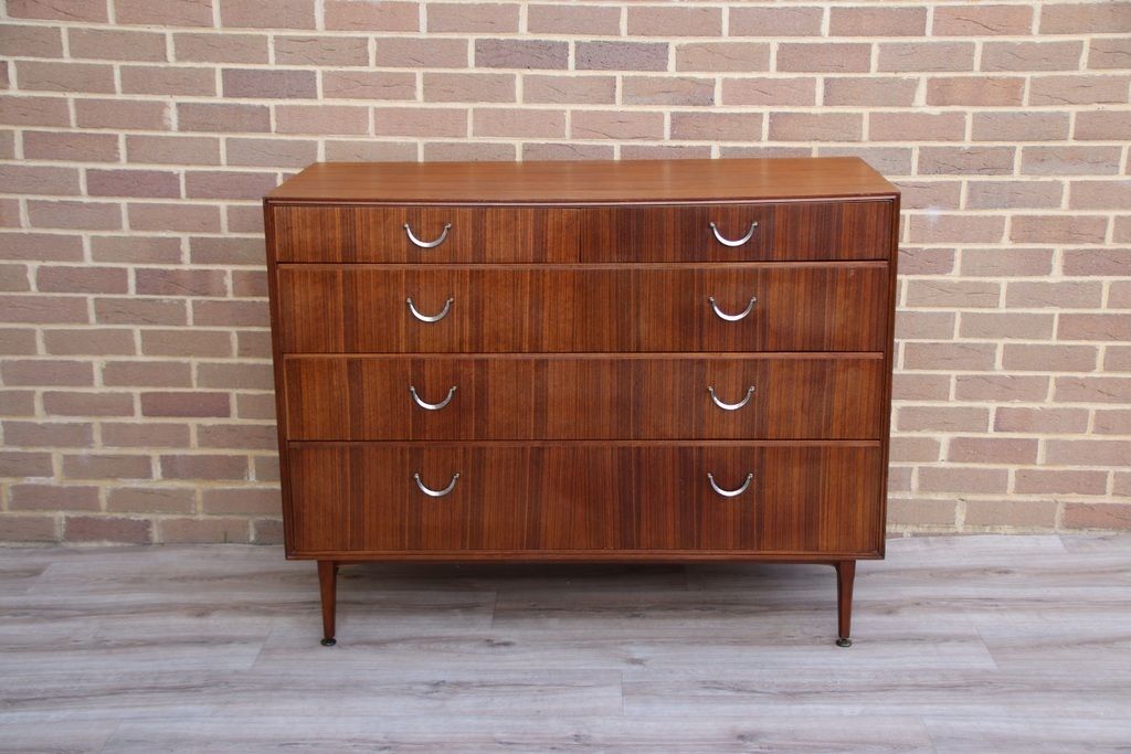 Meredew Mid Century Teak Wood Chest Of Drawers photo furniture