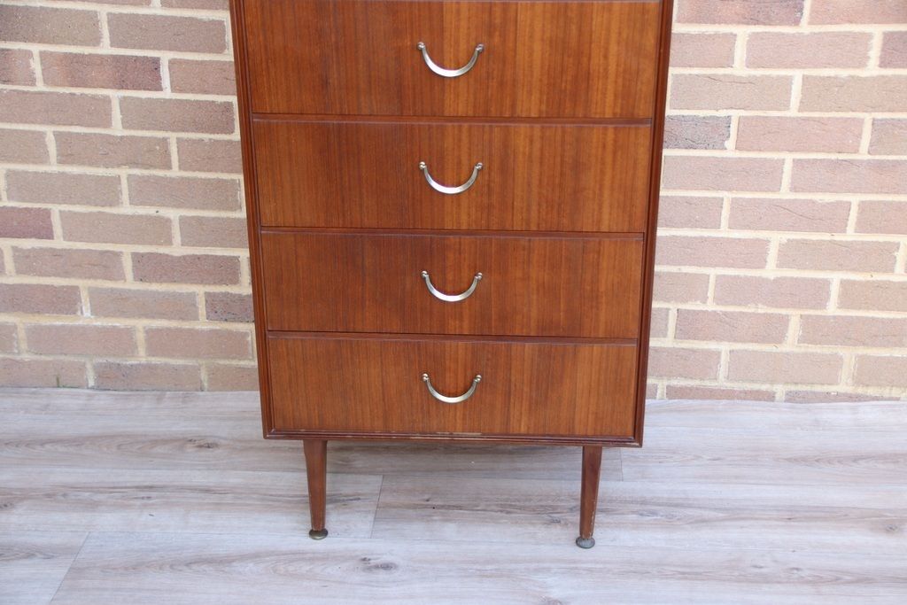 Meredew Mid Century Vintage Teak Tallboy photo 675.0