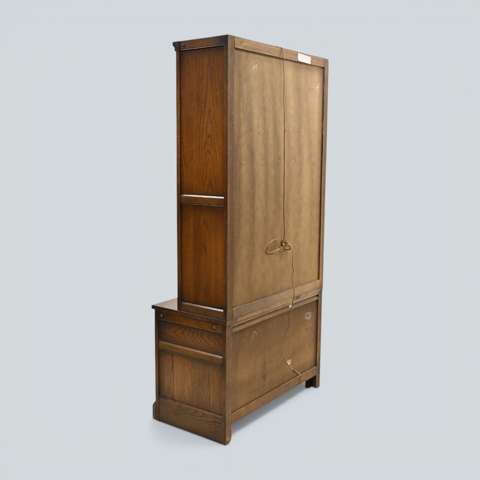 Old Charm Wall Unit Bookcase Display Light Oak Vintage Free Uk Delivery photo 387.0
