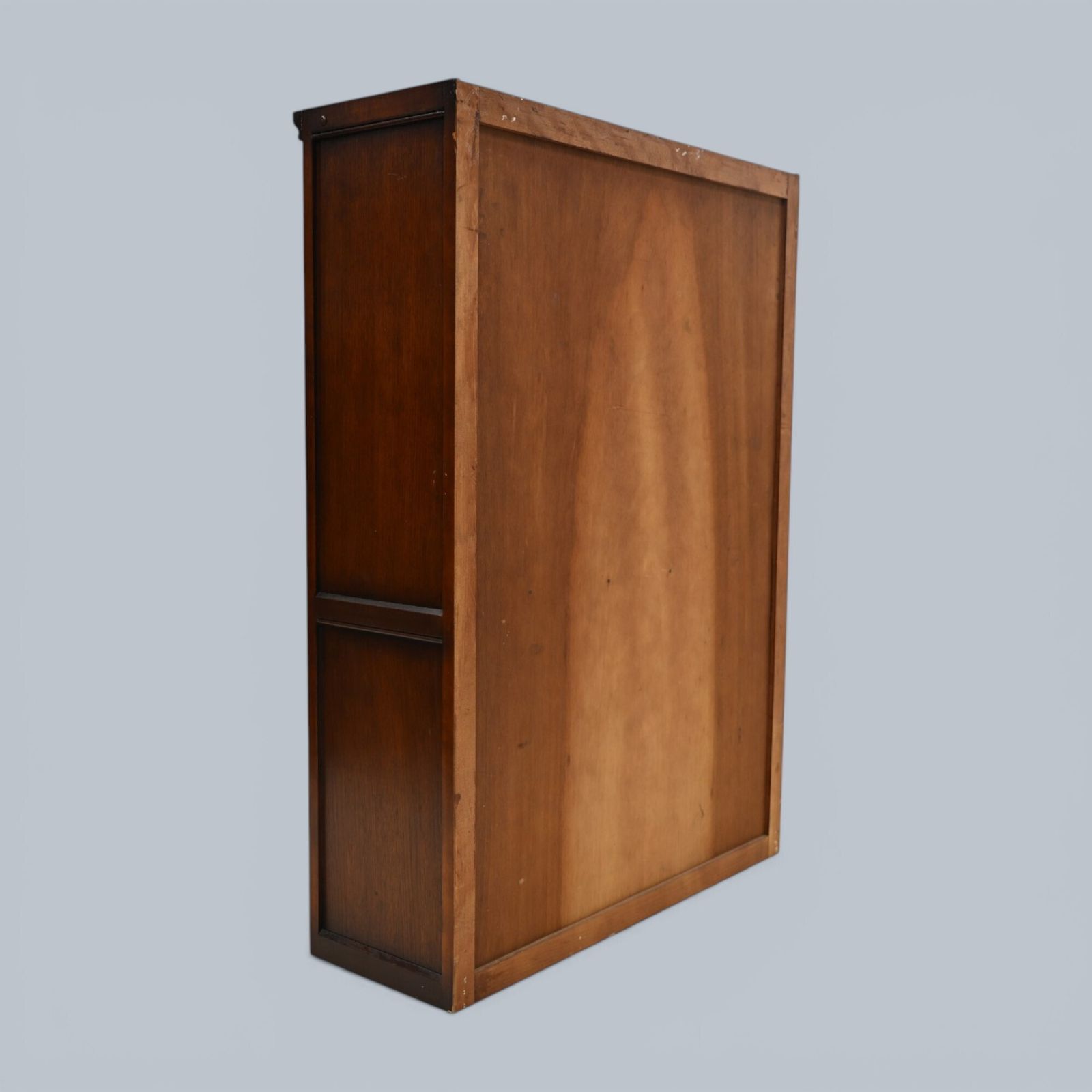 Old Charm Wall Top Unit Bookcase Leaded Glass Display Tudor Brown Free Delivery* photo Furniture