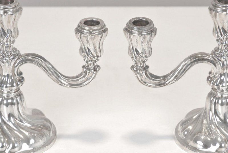 Silver 830/1000 Chandeliers, Germany, 1935, Set Of 2 photo vinterior