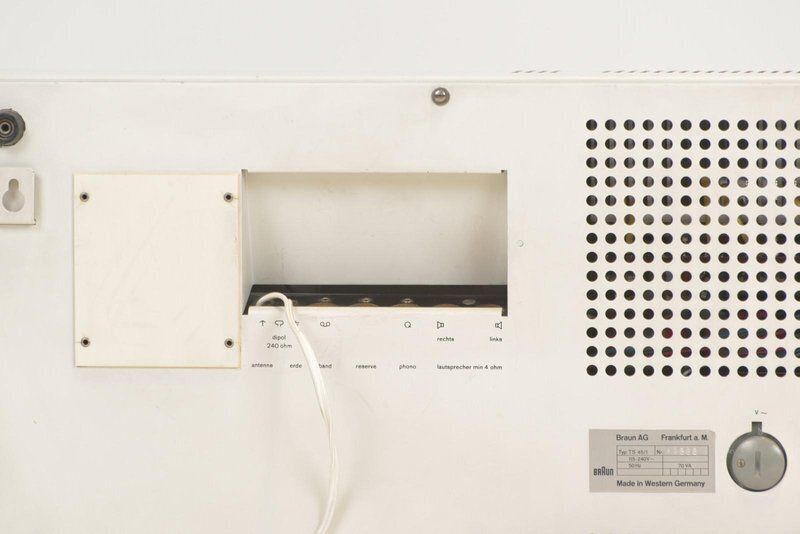 photo vinterior Ts 45 + L450 Wall Mounted System By Dieter Rams For Braun Ag, Germany, 1968