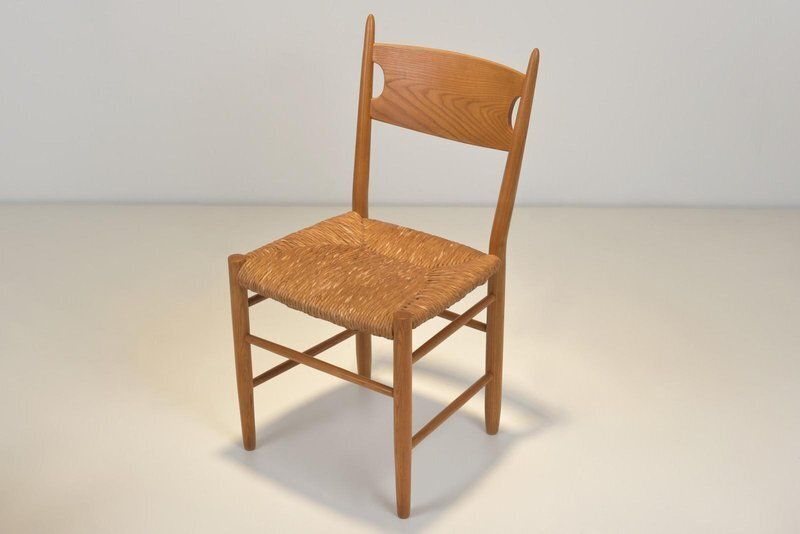 Chair In Ash Wood By Charlotte Perriand, Germany, 1960, Set Of 6 photo Furniture