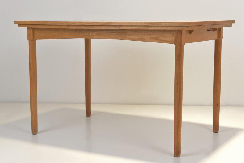 Extending Table In Ash Wood By Charlotte Perriand, 1960 photo Furniture