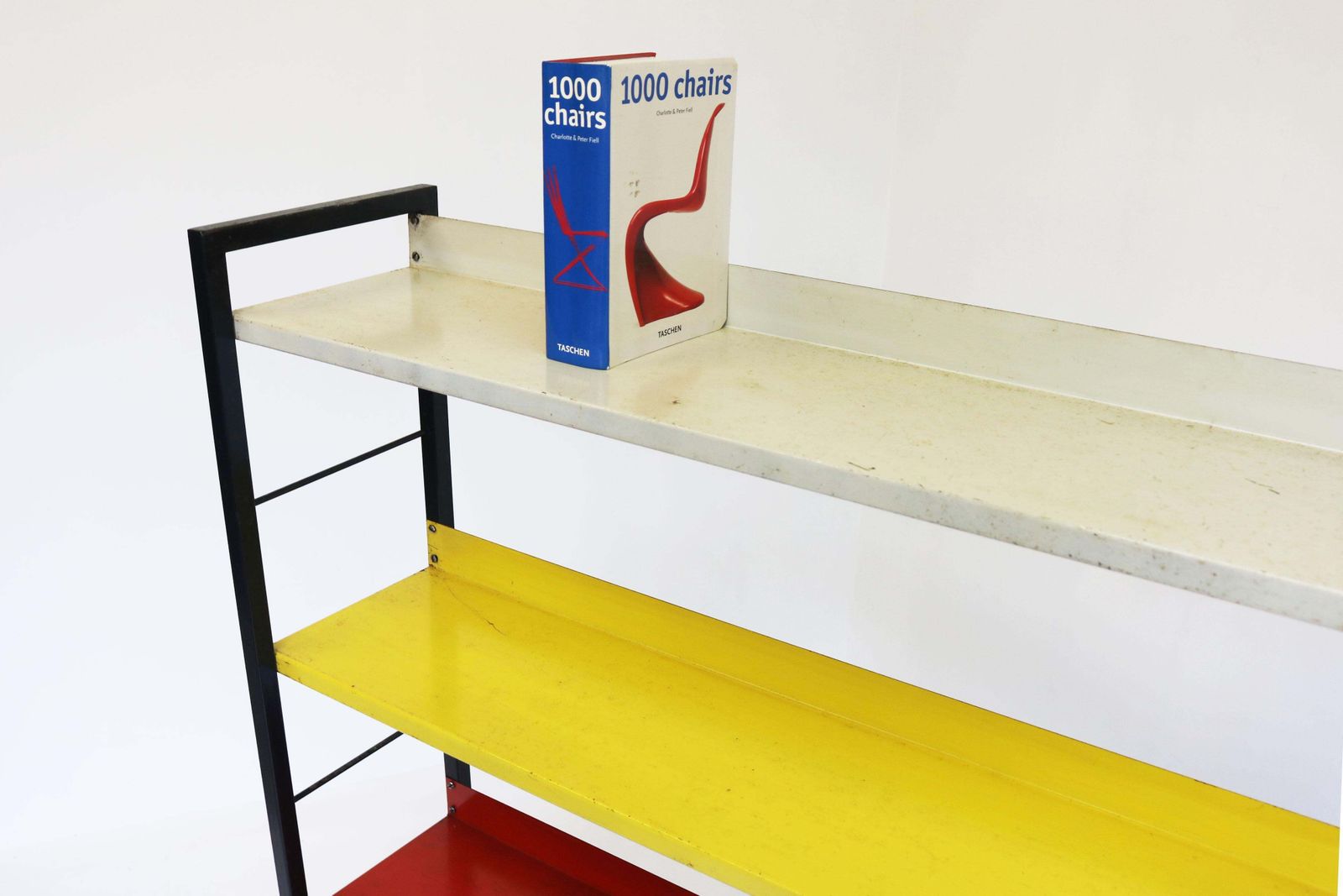 A. Dekker Dutch Design Bookcase By Tomado Holland 1950 Colourfull Minimalist photo Furniture