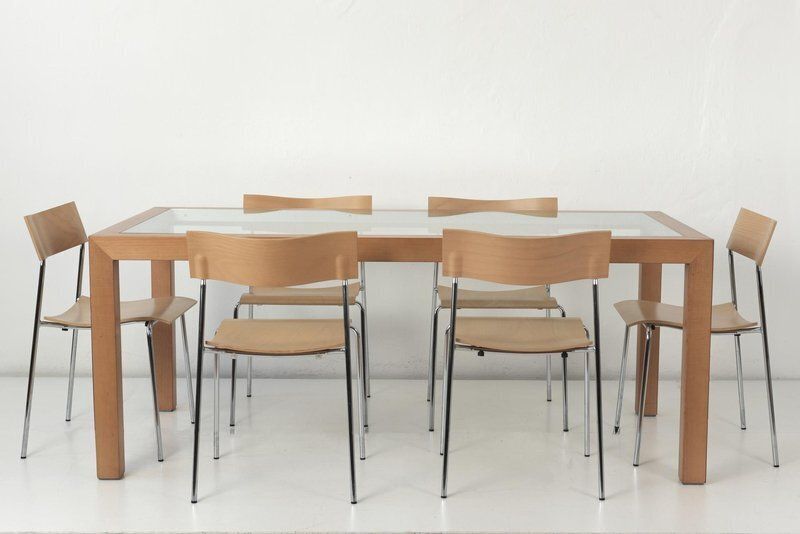 photo for sale Conference Table By Milo Baughman, 1980