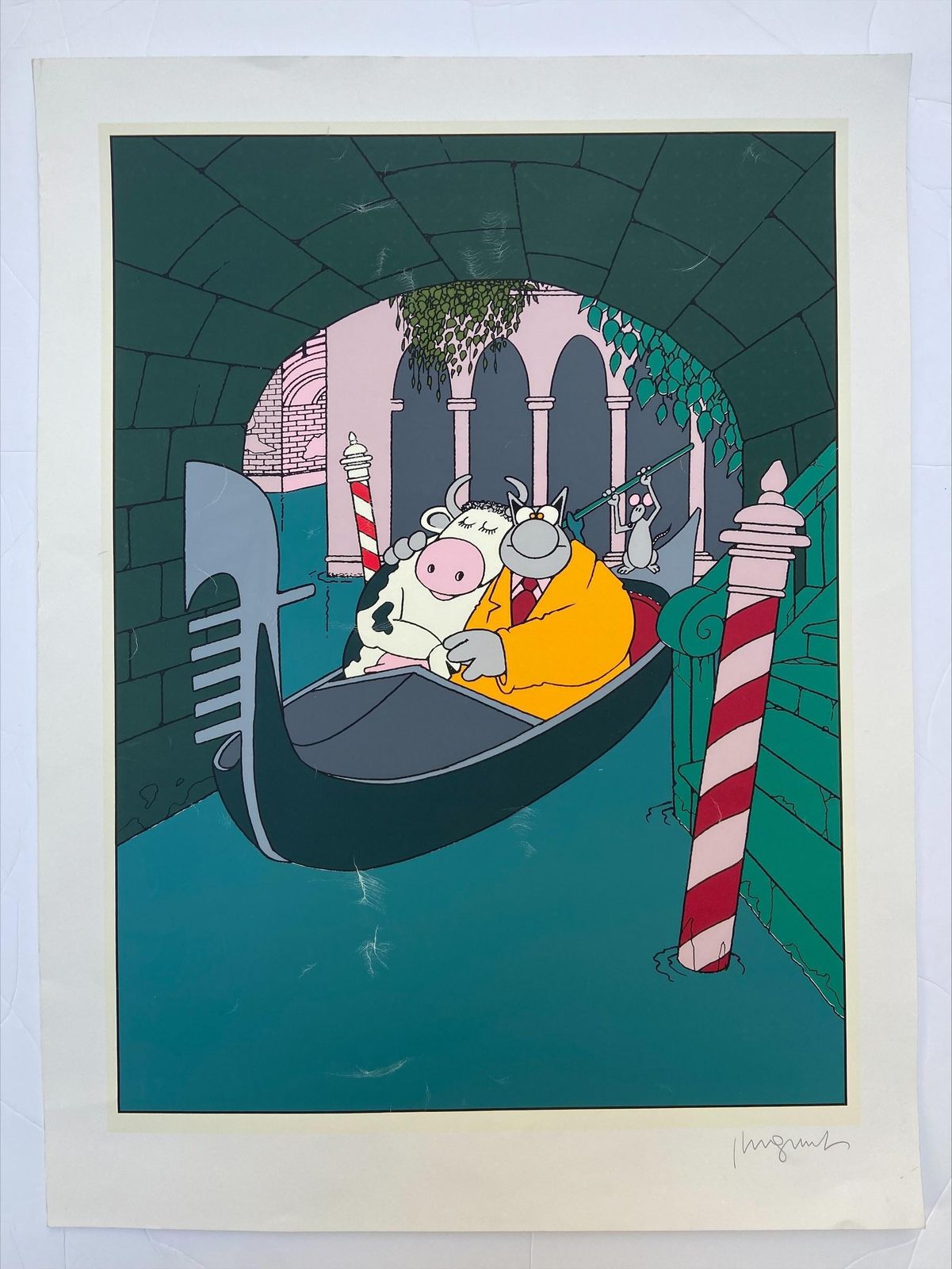 Philippe Geluck   Venise photo furniture